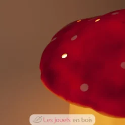 Lampe grand champignon rouge brique - Egmont Toys