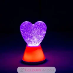 Lampe à paillettes Magic Glow Cœur - Plastique - Little L