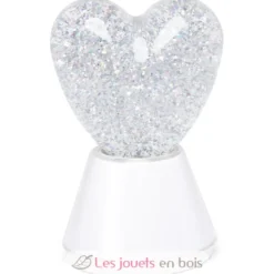 Lampe à paillettes Magic Glow Cœur - Plastique - Little L