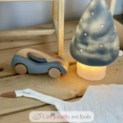 Lampe petit champignon bleu jeans - Egmont Toys