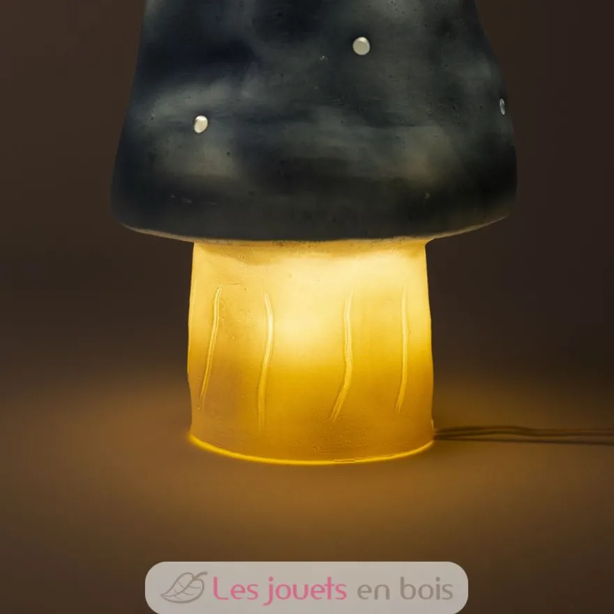 Lampe petit champignon bleu jeans - Egmont Toys