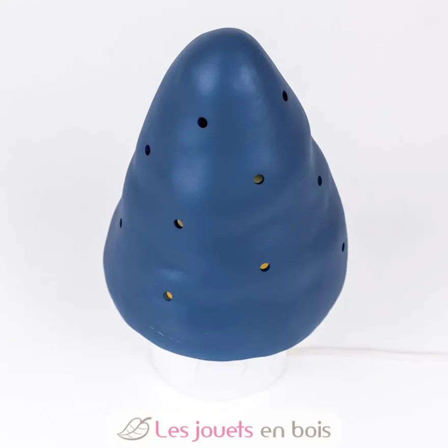 Lampe petit champignon bleu jeans - Egmont Toys