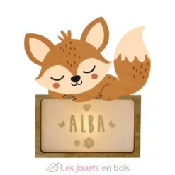 Lampe à poser personnalisable - Renard - Vintiun