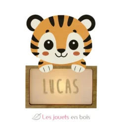 Lampe à poser personnalisable - Tigre - Vintiun