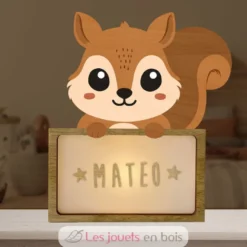Lampe à poser personnalisable - Ecureuil - Vintiun