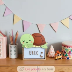 Lampe à poser personnalisable - Tortue - Vintiun