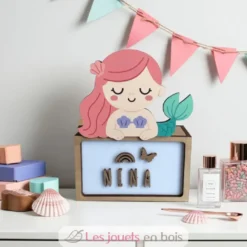 Lampe à poser personnalisable - Sirène - Vintiun