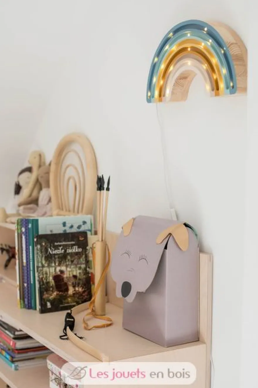 Lampe Veilleuse Arc-en-ciel bleu - Little Lights