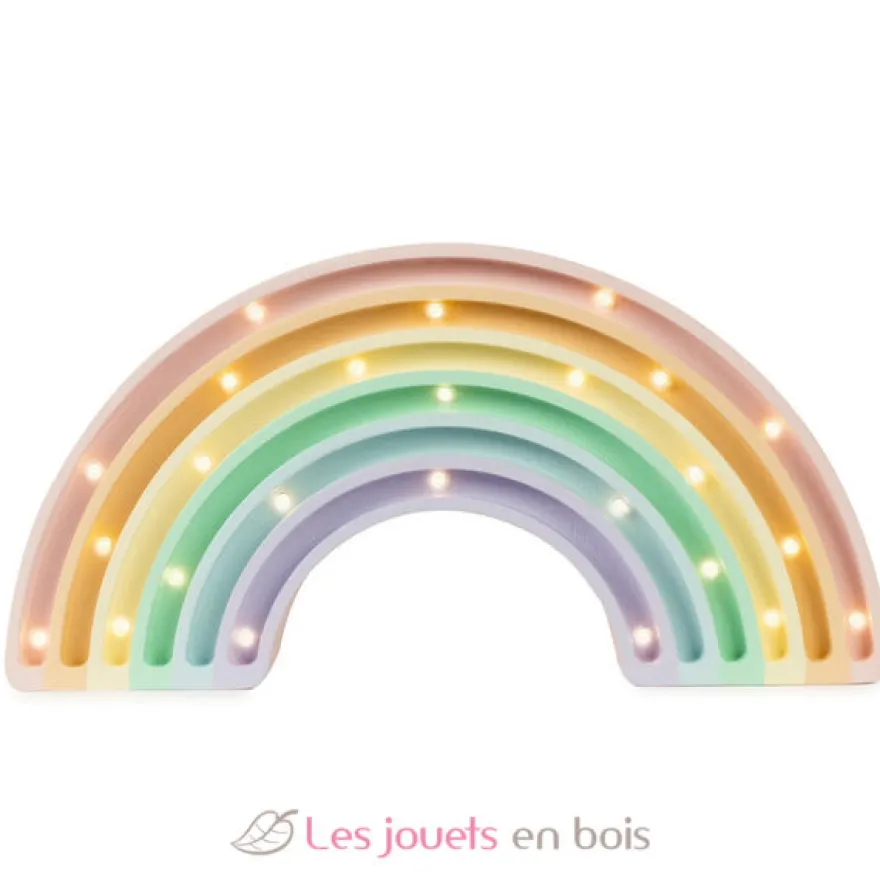 Lampe Veilleuse Arc-en-ciel pastel - Little Lights