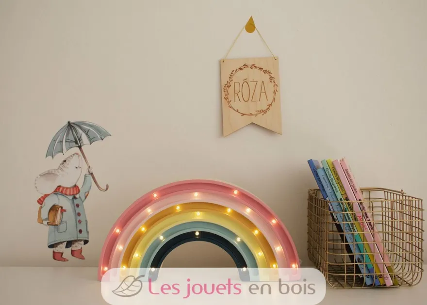 Lampe Veilleuse Arc-en-ciel rétro - Little Lights