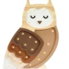 Lampe Veilleuse Chouette Marron - Little Lights