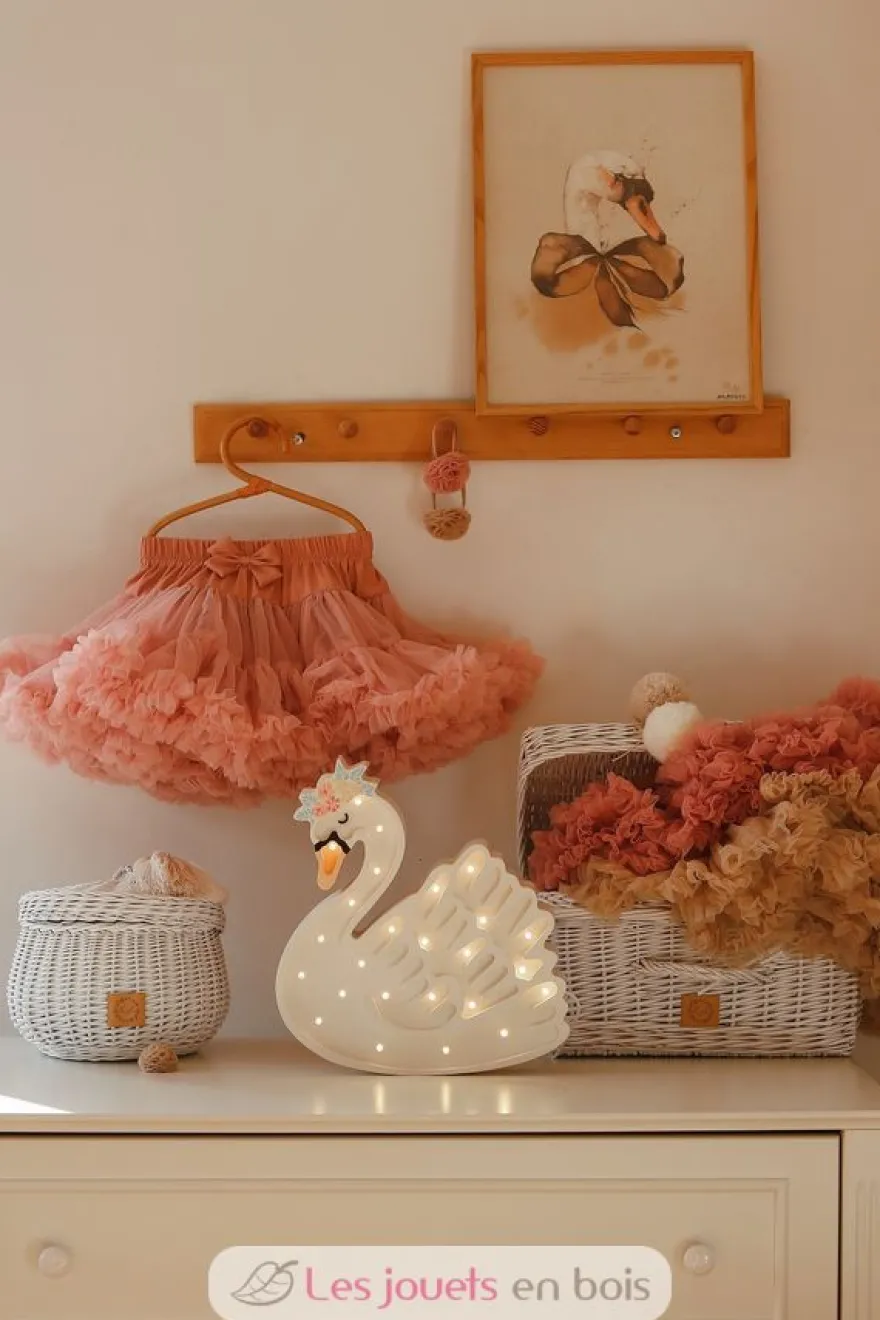 Lampe Veilleuse Cygne Blanc - Little Lights