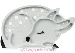 Lampe Veilleuse Faon Gris clair - Little Lights