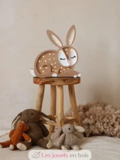 Lampe Veilleuse Lapin Chocolat - Little Lights