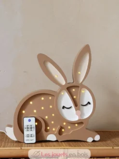 Lampe Veilleuse Lapin Chocolat - Little Lights