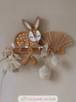 Lampe Veilleuse Lapin Chocolat - Little Lights