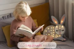 Lampe Veilleuse Lapin Gris clair - Little Lights