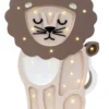 Lampe Veilleuse Lion Café marron - Little Lights