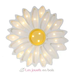 Lampe Veilleuse Marguerite Daisy blanche - Little Light