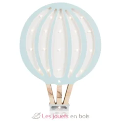 Lampe Veilleuse Montgolfière bleu ciel - Little Lights