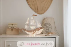 Lampe Veilleuse Navire brun - Little Lights