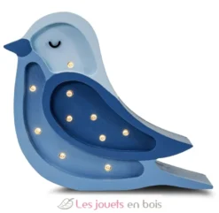 Lampe Veilleuse Oiseau Bleu Denim - Little Lights