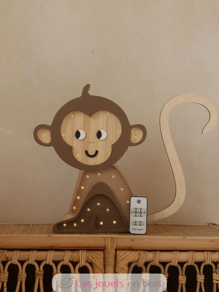 Lampe Veilleuse Singe Brun - Little Lights