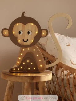 Lampe Veilleuse Singe Brun - Little Lights