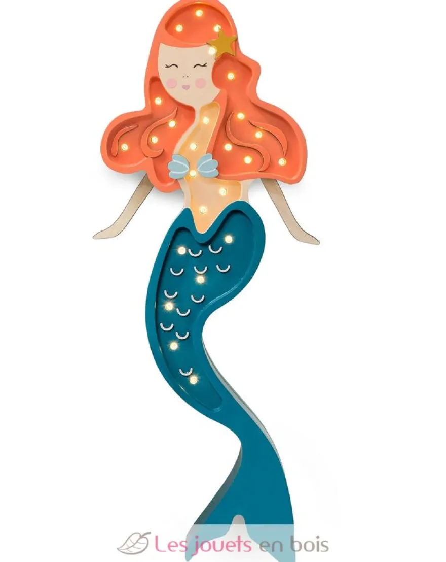 Lampe Veilleuse Sirène Ariel - Little Lights