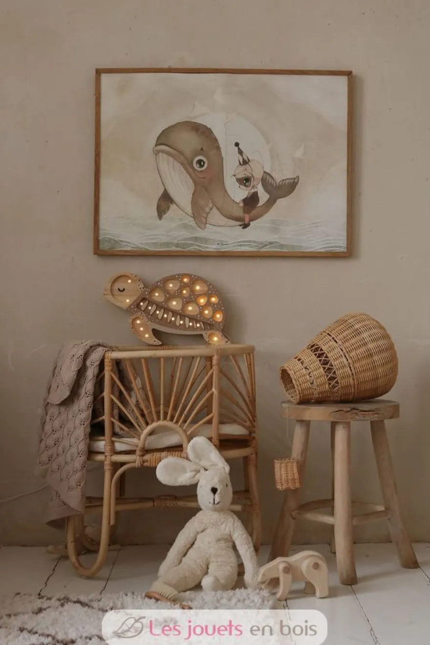 Lampe Veilleuse Tortue Dune de sable - Little Lights