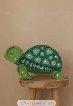 Lampe Veilleuse Tortue Vert Océan - Little Lights