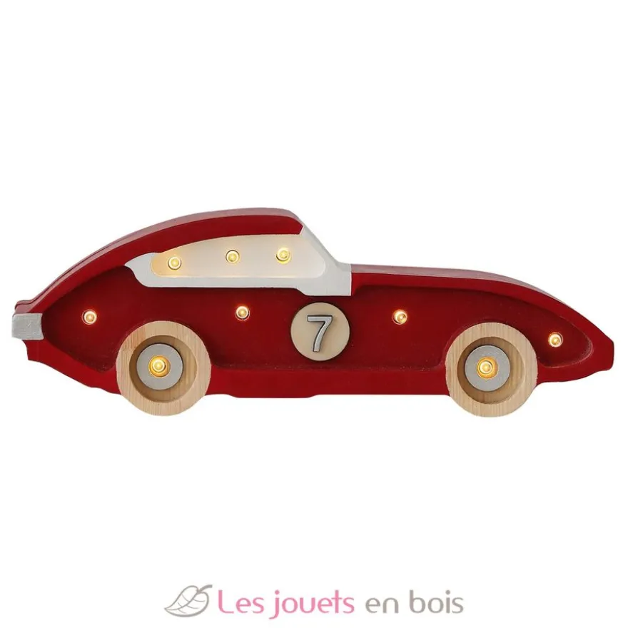 Lampe Veilleuse Voiture de course rouge - Little Lights