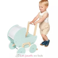 Landau poupée Zen vert d'eau - Janod J05900