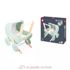 Landau poupée Zen vert d'eau - Janod J05900