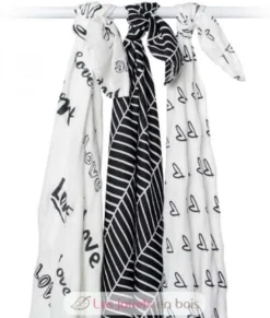Lange en bambou - Chevrons - Lulujo