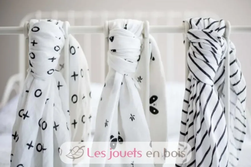 Lange en bambou - Ligne noire - Lulujo