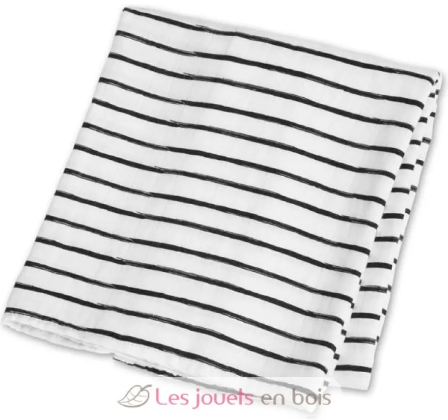 Lange en bambou - Ligne noire - Lulujo
