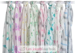 Lange en bambou - Médaillon de lavande - Lulujo