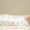 Lange mousseline - Aqua Hippo - Lulujo