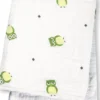 Lange mousseline - Chouette verte - Lulujo