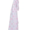Lange mousseline - Coeurs roses - Lulujo