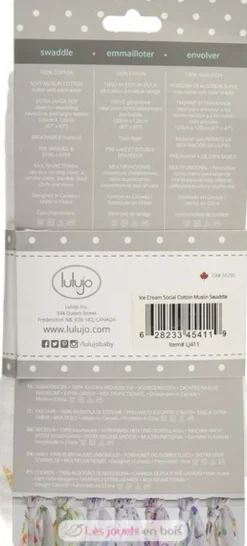 Lange mousseline - Crème glacée - Lulujo