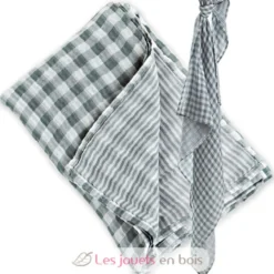 Lange réversible - Gris - Lulujo