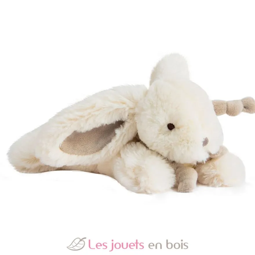 Lapin Bonbon taupe 20 cm - Doudou et Compagnie