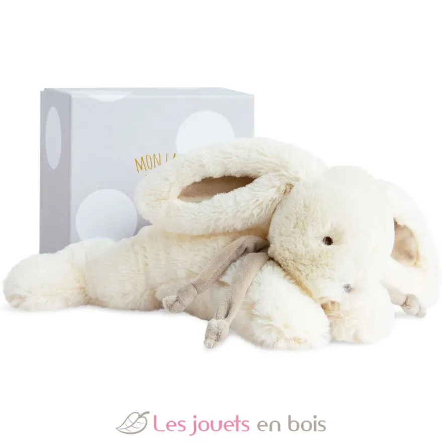 Lapin Bonbon taupe 20 cm - Doudou et Compagnie