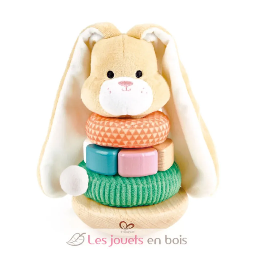 Lapin à empiler - Hape Toys