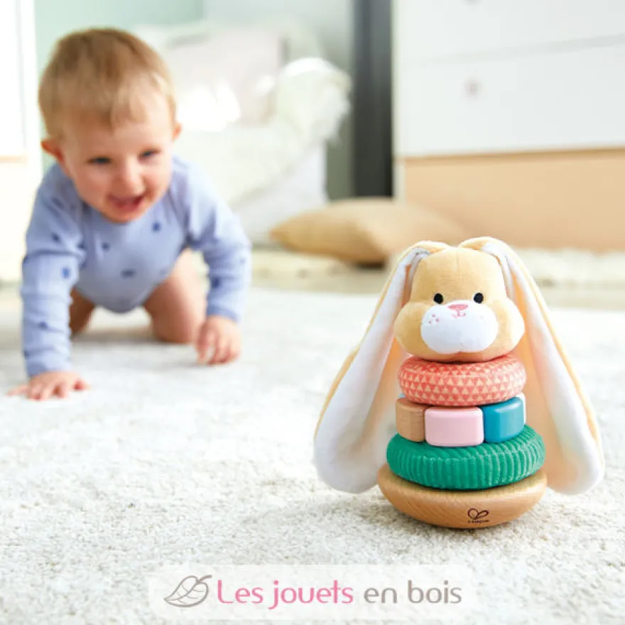 Lapin à empiler - Hape Toys