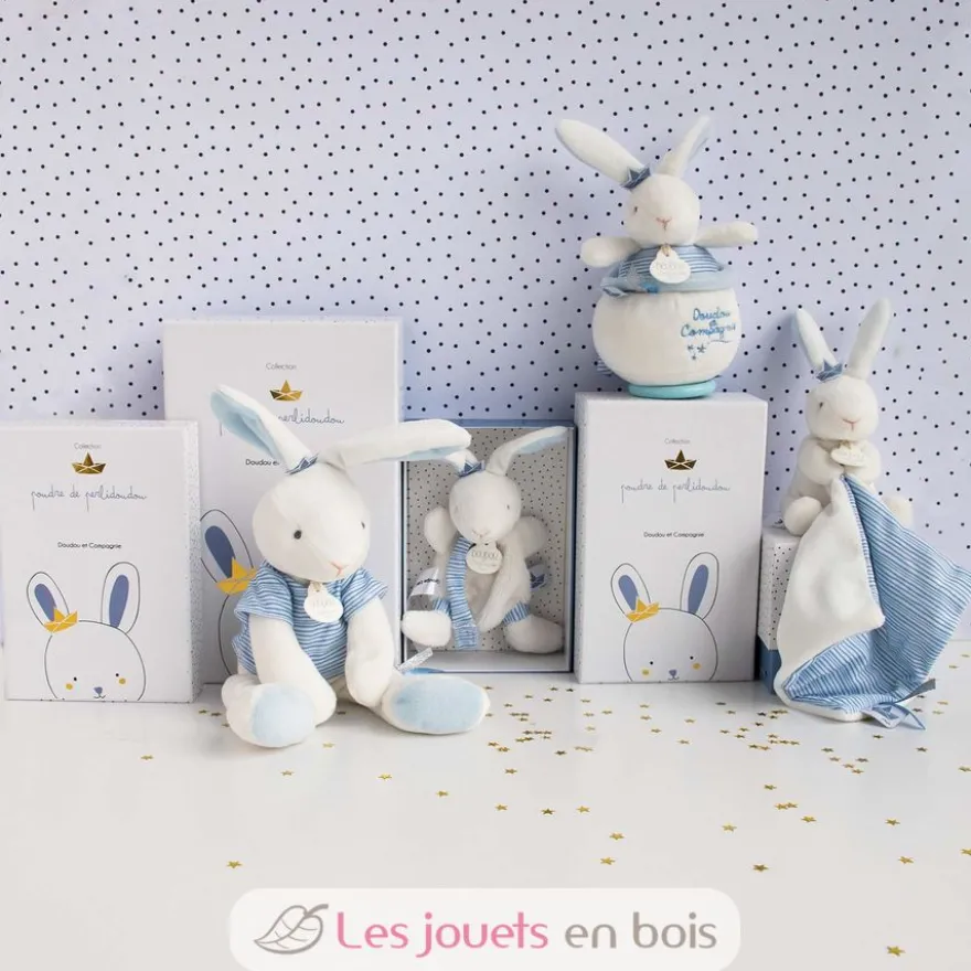 Lapin Matelot 20 cm - Doudou et Compagnie