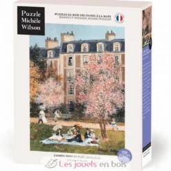 L'après-midi au Parc Monceau de Delacroix - Puzzle Michèle Wilson