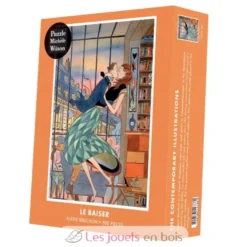 Le baiser de Bruchon - Puzzle Michèle Wilson